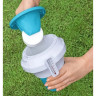 Поплавок-дозатор BESTWAY складной для химии в таблетках, с перчаткой 58701 BW